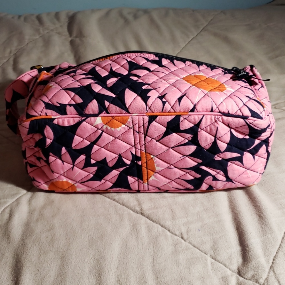 Pink flower Vera Bradley bag - Picture 3 of 6